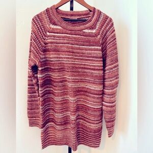 a.n.a Cozy Striped Crew Neck Sweater